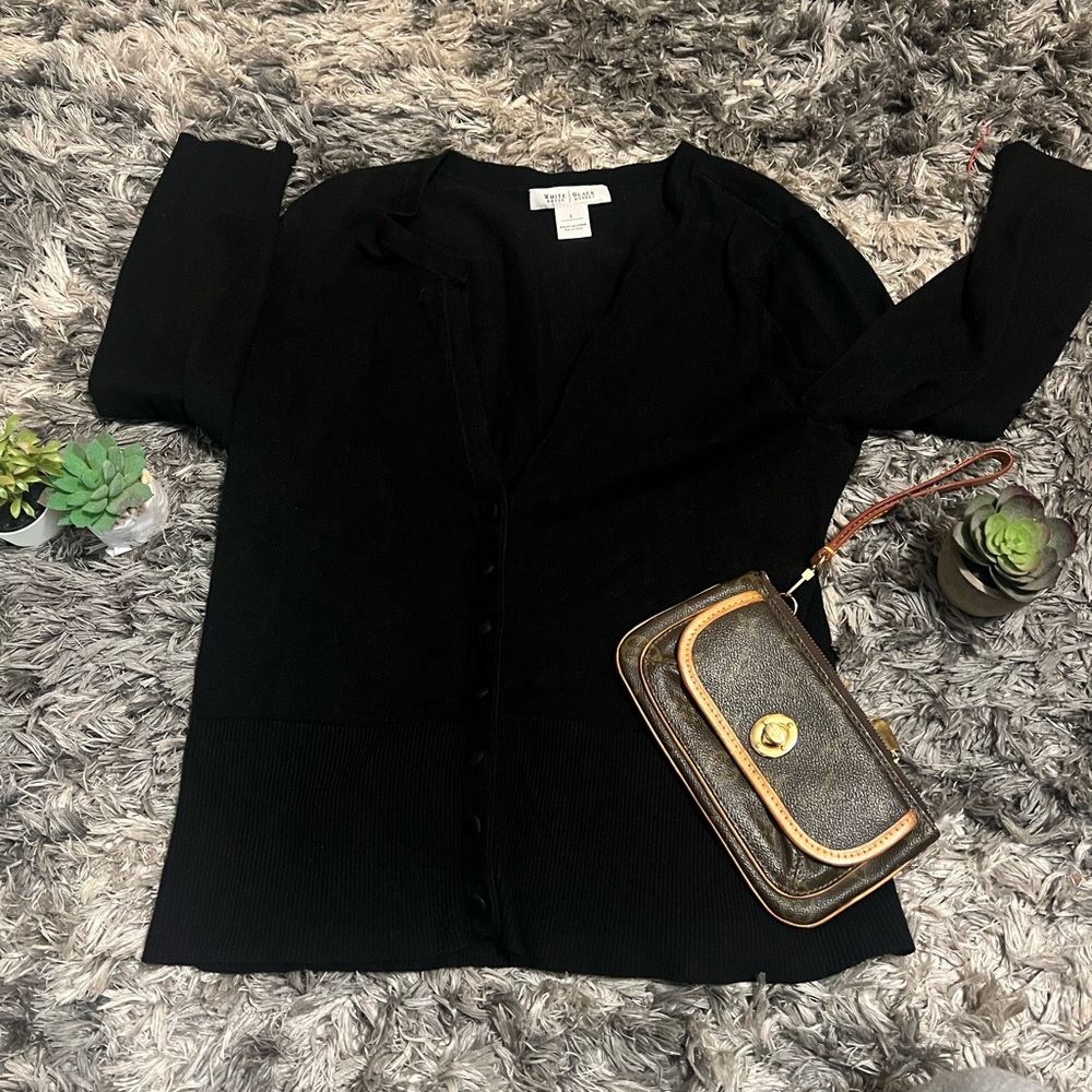White House Black Market Black Jacket